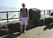 Fiona at Niagara Falls, Canada